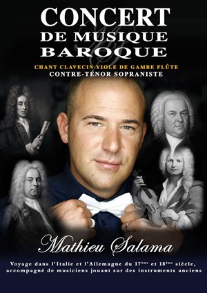 Affiche de Résonances Baroques | Hommage aux castrats