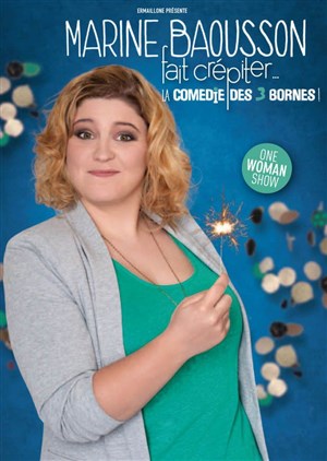 Affiche de Marine Baousson dans Marine Baousson fait crépiter Paris