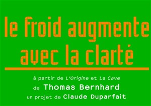 Affiche de Le froid augmente avec la clarté