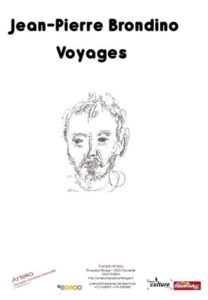 Affiche de Jean-Pierre Brondino, Voyages