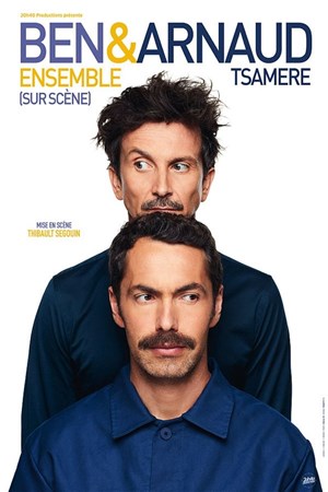 Affiche de Ben & Arnaud Tsamere dans Enfin sur scène