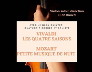 Affiche de Vivaldi : Les quatre saisons / Mozart : Petite Musique de Nuit
