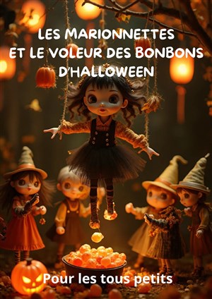 Les marionnettes et le voleur des bonbons d'Halloween