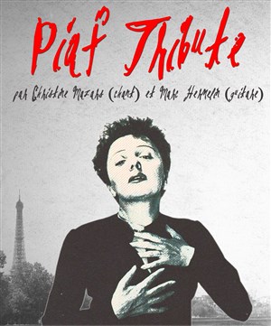 Affiche de Piaf tribute
