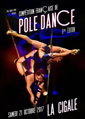 Affiche de Compétition Française de Pole Dance 2017