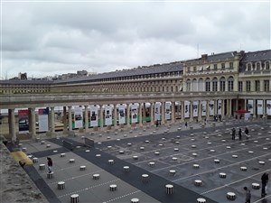 Affiche de Visite guidée : Palais Royal et passages couverts : libertés, politique, plaisirs | par Paule Valois