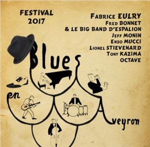 Affiche de Blues en Aveyron