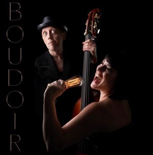 Affiche de Boudoir, à fleur de mots