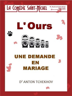 Affiche de L'ours et la demande en mariage