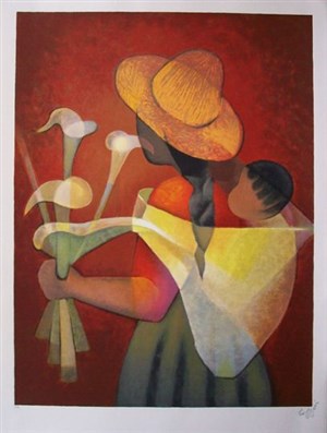 Affiche de Toffoli à la Galerie Art Cadre