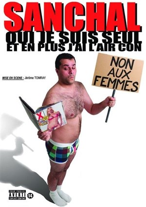 Affiche de Sanchal dans Oui je suis seul et en plus j'ai l'air con