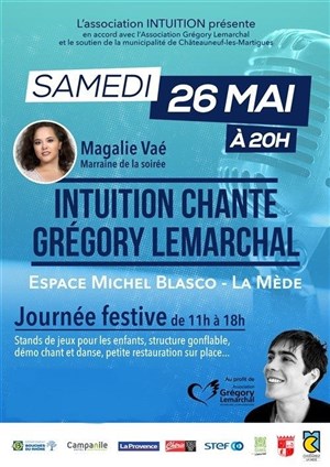 Affiche de Intuition chante Gregory Lemarchal | 10ème édition