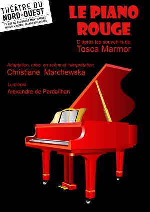 Affiche de Le Piano rouge