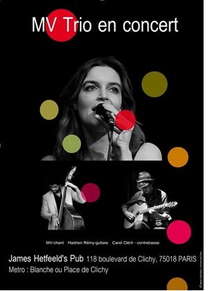 Affiche de MV Trio en concert