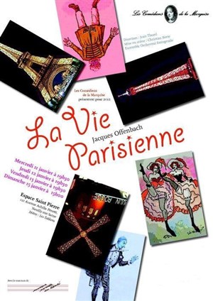 Affiche de La vie Parisienne  | Espace Saint Pierre