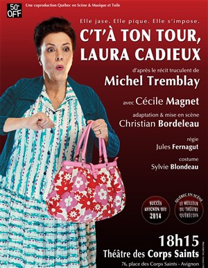 Affiche de C't'à ton tour, Laura Cadieux