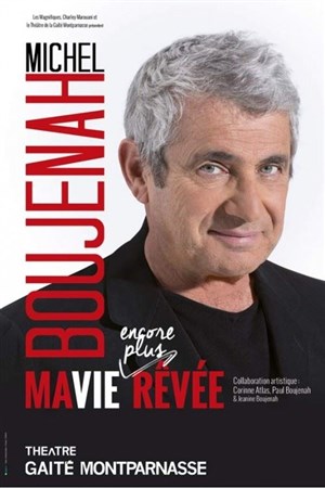 Affiche de Michel Boujenah dans Ma vie encore plus rêvée