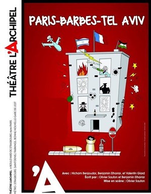 Affiche de Paris - Barbès - Tel-Aviv