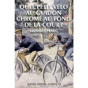 Affiche de Quel petit vélo à guidon chromé au fond de la cour