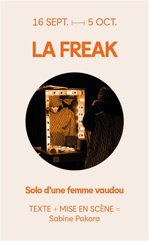 Affiche de Sabine Pakora dans La Freak