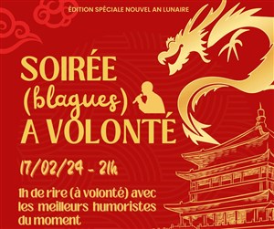Affiche de Soirée (blagues) à volonté