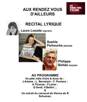 Affiche de Récital lyrique
