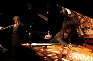 Affiche de Sylvie Courvoisier et Mark Feldman duo