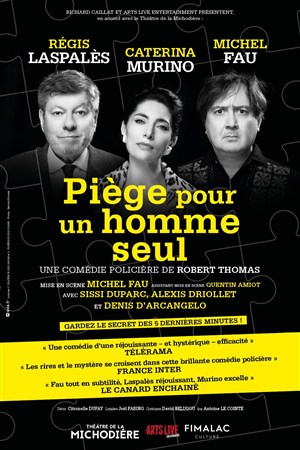 Affiche de Piège pour un homme seul