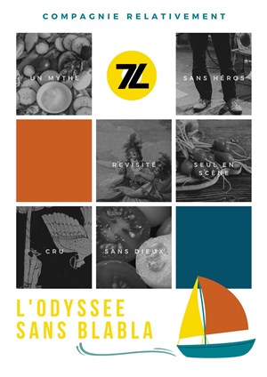 Affiche de Romain Fortier dans L'Odyssée sans blabla
