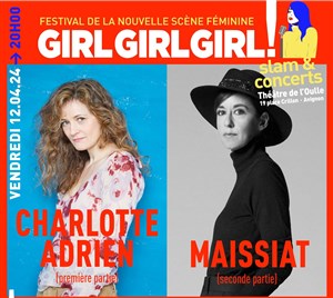 Affiche de Maissiat & Charlotte Adrien | Festival Girl, Girl, Girl