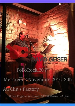 Affiche de David Geiser