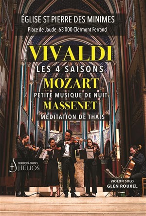Affiche de Les 4 saisons de Vivaldi, Petite Musique de Nuit de Mozart