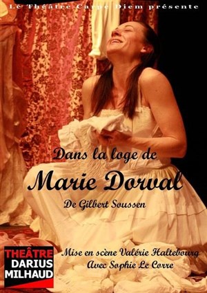 Affiche de Dans la loge de Marie Dorval