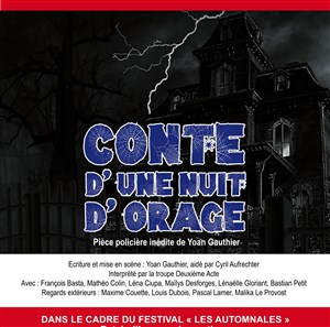 Affiche de Conte d'une nuit d'orage