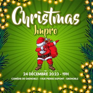 Affiche de Christmas impro