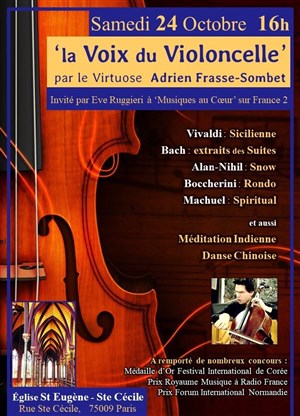 Affiche de La Voix du Violoncelle