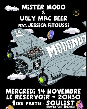 Affiche de Mister Modo & Ugly Mac Beer feat Jessica Fitoussi & The Real Fake Mc
