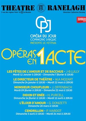 Affiche de Opéras en 1 Acte