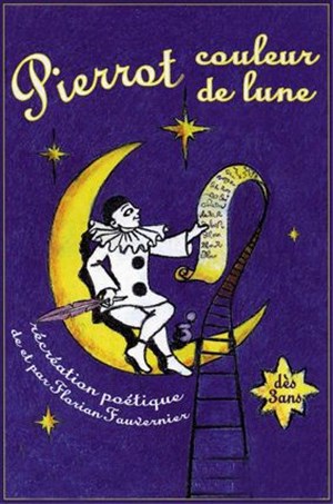 Affiche de Pierrot couleur de lune