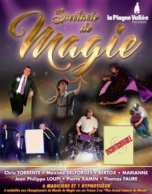 Affiche de Spectacle de magie - 7 artistes