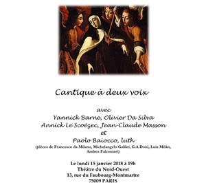 Affiche de Thérèse d'Ávila et Jean de la Croix, cantique à deux voix
