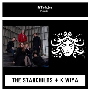 Affiche de K.Wiya x The Starchilds / La Java / BW Production
