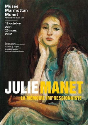 Affiche de Visite guidée : Exposition Julie Manet, la mémoire impressionniste | par Michel Lhéritier