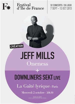 Affiche de Jeff Mills : Oneness | Création