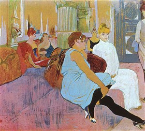 Affiche de Visite guidée : Paris coquin : les grandes heures des maisons closes autour de la place des Victoires | par Ariane