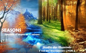 Affiche de Seasons : spectacle d'impro en 4 saisons