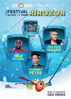 Affiche de Florent Peyre et ses coups de coeur | Festival Rirozor