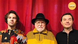 Affiche de Henri Texier avec Sébastien Texier et Gautier Garrigue