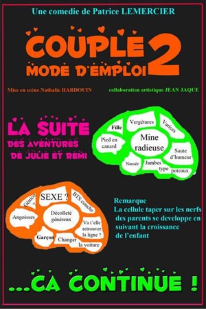 Affiche de Couple mode d'emploi 2... ça continue !
