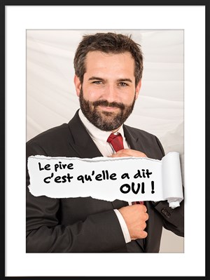 Affiche de Léopold dans Le pire c'est qu'elle a dit oui !